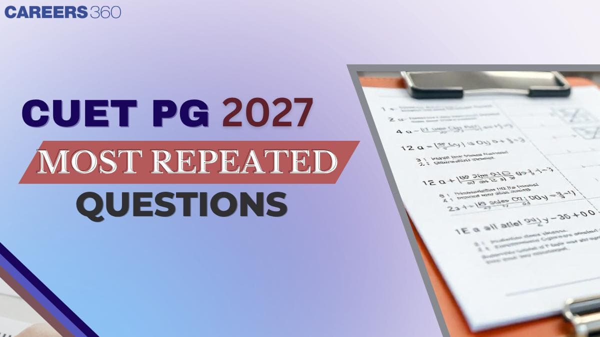 Most Repeated Questions in CUET PG Previous Year Papers: Check Important Questions